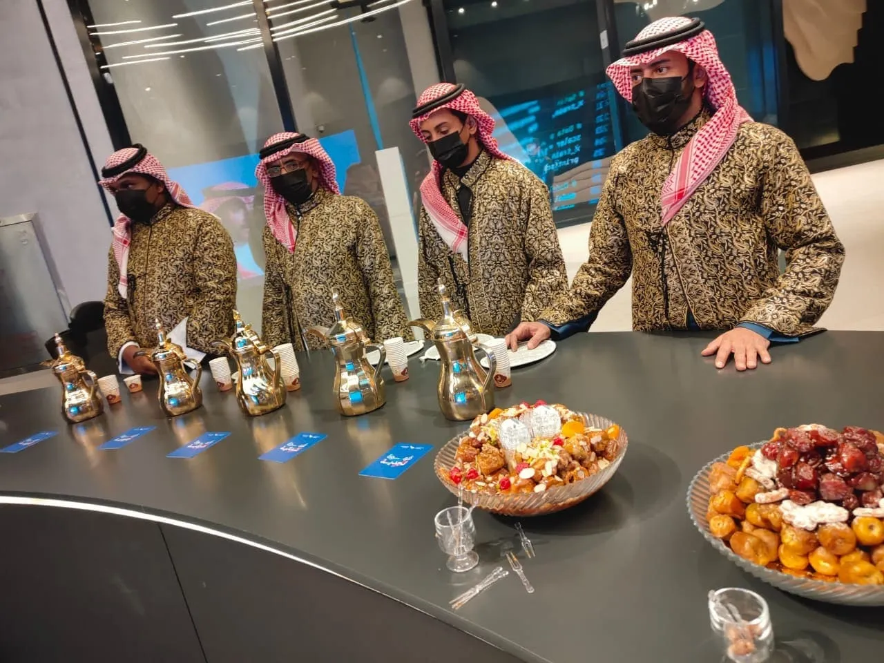 قهوجيين في الرياض